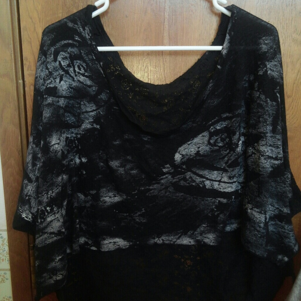 Plus crop top